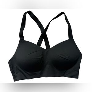 Uniqlo Women's Black Cross-Back Bra
